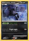 Devil horse