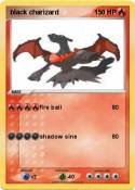 black charizard