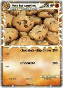 Vote for cookies Vote for