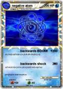 negative atom -