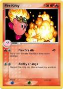 Fire Kirby