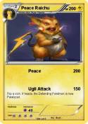 Peace Raichu