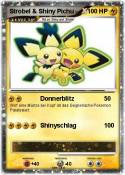 Strobel & Shiny Pichu Strobel & Shiny