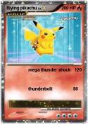 fliying pikachu