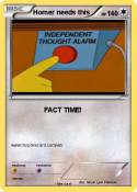 Homer needs