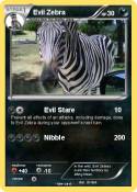 Evil Zebra