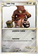 rider hog
