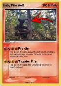 baby Fire Wolf