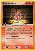 Ruby Carbuncle Ruby Carbuncle