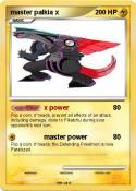 master palkia x