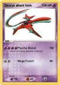 Deoxys attack
