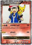 ash and pikachu