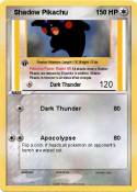  Shadow Pikachu