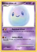 Aurora slime