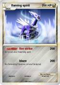 flaming spirit