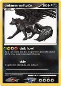 darkness wolf