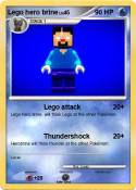 Lego hero brine