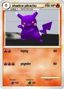 shadow pikachu