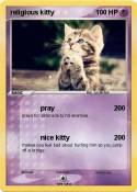 religious kitty