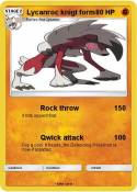 Lycanroc knigt