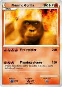 Flaming Gorilla