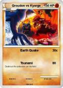 Groudon vs