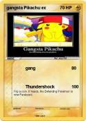 gangsta Pikachu