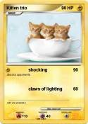 Kitten trio