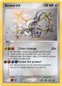 Arceus lvX