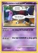 staffordshire bull terrier and staffordshire