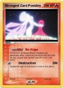 Strongest Card