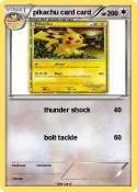 pikachu card