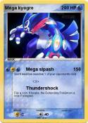 Mega kyogre Mega kyogre