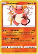Fire Raichu