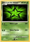 Vote if you like Shines Vote if you