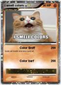 I smell colors