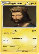 King of france