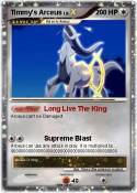 Timmy's Arceus