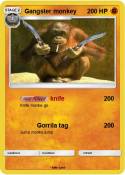Gangster monkey