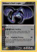William's Dark Lugia William's Dark
