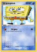 3d spongebob