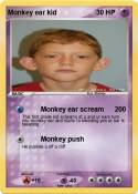 Monkey ear kid