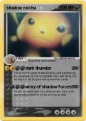 shadow raichu