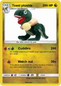 Toast plushie