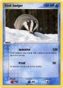 frost badger