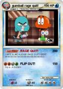 gumball rage quit! gumball rage