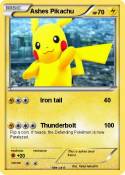 Ashes Pikachu