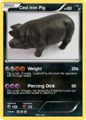 Cast Iron Pig