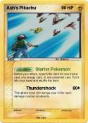 Ash's Pikachu