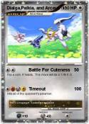 Dialga,Palkia,